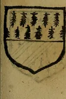 Picture 562 of 709 from Le jardin d'armoiries : contenant les armes de plusieurs nobles royaumes & maisons de Germanie Inferieure: oeuvre autant nouveau, que proufitable à tous amateurs du noble exercice d'armes. Den boomagert der wapenen, inhoudende wapenen van vele edele huysen van dese Nederlanden, en andere onliggende .. (1567), leaf 300