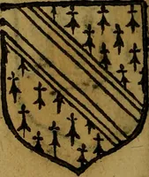 Picture 564 of 709 from Le jardin d'armoiries : contenant les armes de plusieurs nobles royaumes & maisons de Germanie Inferieure: oeuvre autant nouveau, que proufitable à tous amateurs du noble exercice d'armes. Den boomagert der wapenen, inhoudende wapenen van vele edele huysen van dese Nederlanden, en andere onliggende .. (1567), leaf 301