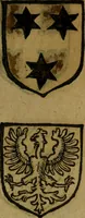 Picture 583 of 709 from Le jardin d'armoiries : contenant les armes de plusieurs nobles royaumes & maisons de Germanie Inferieure: oeuvre autant nouveau, que proufitable à tous amateurs du noble exercice d'armes. Den boomagert der wapenen, inhoudende wapenen van vele edele huysen van dese Nederlanden, en andere onliggende .. (1567), leaf 310