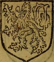 Picture 590 of 709 from Le jardin d'armoiries : contenant les armes de plusieurs nobles royaumes & maisons de Germanie Inferieure: oeuvre autant nouveau, que proufitable à tous amateurs du noble exercice d'armes. Den boomagert der wapenen, inhoudende wapenen van vele edele huysen van dese Nederlanden, en andere onliggende .. (1567), leaf 315