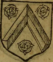 Picture 594 of 709 from Le jardin d'armoiries : contenant les armes de plusieurs nobles royaumes & maisons de Germanie Inferieure: oeuvre autant nouveau, que proufitable à tous amateurs du noble exercice d'armes. Den boomagert der wapenen, inhoudende wapenen van vele edele huysen van dese Nederlanden, en andere onliggende .. (1567), leaf 318