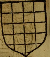 An illustration from Le jardin d'armoiries : contenant les armes de plusieurs nobles royaumes & maisons de Germanie Inferieure: oeuvre autant nouveau, que proufitable à tous amateurs du noble exercice d'armes. Den boomagert der wapenen, inhoudende wapenen van vele edele huysen van dese Nederlanden, en andere onliggende .. (1567)