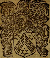 An illustration from Le jardin d'armoiries : contenant les armes de plusieurs nobles royaumes & maisons de Germanie Inferieure: oeuvre autant nouveau, que proufitable à tous amateurs du noble exercice d'armes. Den boomagert der wapenen, inhoudende wapenen van vele edele huysen van dese Nederlanden, en andere onliggende .. (1567)