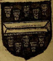 An illustration from Le jardin d'armoiries : contenant les armes de plusieurs nobles royaumes & maisons de Germanie Inferieure: oeuvre autant nouveau, que proufitable à tous amateurs du noble exercice d'armes. Den boomagert der wapenen, inhoudende wapenen van vele edele huysen van dese Nederlanden, en andere onliggende .. (1567)