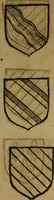 An illustration from Le jardin d'armoiries : contenant les armes de plusieurs nobles royaumes & maisons de Germanie Inferieure: oeuvre autant nouveau, que proufitable à tous amateurs du noble exercice d'armes. Den boomagert der wapenen, inhoudende wapenen van vele edele huysen van dese Nederlanden, en andere onliggende .. (1567)