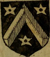 An illustration from Le jardin d'armoiries : contenant les armes de plusieurs nobles royaumes & maisons de Germanie Inferieure: oeuvre autant nouveau, que proufitable à tous amateurs du noble exercice d'armes. Den boomagert der wapenen, inhoudende wapenen van vele edele huysen van dese Nederlanden, en andere onliggende .. (1567)