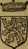 Picture 50 of 709 from Le jardin d'armoiries : contenant les armes de plusieurs nobles royaumes & maisons de Germanie Inferieure: oeuvre autant nouveau, que proufitable à tous amateurs du noble exercice d'armes. Den boomagert der wapenen, inhoudende wapenen van vele edele huysen van dese Nederlanden, en andere onliggende .. (1567), leaf 53