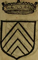 An illustration from Le jardin d'armoiries : contenant les armes de plusieurs nobles royaumes & maisons de Germanie Inferieure: oeuvre autant nouveau, que proufitable à tous amateurs du noble exercice d'armes. Den boomagert der wapenen, inhoudende wapenen van vele edele huysen van dese Nederlanden, en andere onliggende .. (1567)
