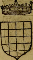Picture 54 of 709 from Le jardin d'armoiries : contenant les armes de plusieurs nobles royaumes & maisons de Germanie Inferieure: oeuvre autant nouveau, que proufitable à tous amateurs du noble exercice d'armes. Den boomagert der wapenen, inhoudende wapenen van vele edele huysen van dese Nederlanden, en andere onliggende .. (1567), leaf 55