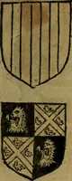 Picture 91 of 709 from Le jardin d'armoiries : contenant les armes de plusieurs nobles royaumes & maisons de Germanie Inferieure: oeuvre autant nouveau, que proufitable à tous amateurs du noble exercice d'armes. Den boomagert der wapenen, inhoudende wapenen van vele edele huysen van dese Nederlanden, en andere onliggende .. (1567), leaf 74