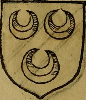 An illustration from Le jardin d'armoiries : contenant les armes de plusieurs nobles royaumes & maisons de Germanie Inferieure: oeuvre autant nouveau, que proufitable à tous amateurs du noble exercice d'armes. Den boomagert der wapenen, inhoudende wapenen van vele edele huysen van dese Nederlanden, en andere onliggende .. (1567)