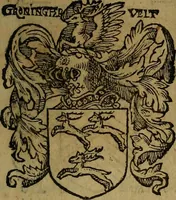 Picture 98 of 709 from Le jardin d'armoiries : contenant les armes de plusieurs nobles royaumes & maisons de Germanie Inferieure: oeuvre autant nouveau, que proufitable à tous amateurs du noble exercice d'armes. Den boomagert der wapenen, inhoudende wapenen van vele edele huysen van dese Nederlanden, en andere onliggende .. (1567), leaf 78
