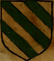 Picture 134 of 709 from Le jardin d'armoiries : contenant les armes de plusieurs nobles royaumes & maisons de Germanie Inferieure: oeuvre autant nouveau, que proufitable à tous amateurs du noble exercice d'armes. Den boomagert der wapenen, inhoudende wapenen van vele edele huysen van dese Nederlanden, en andere onliggende .. (1567), leaf 97