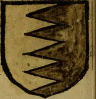 Picture 135 of 709 from Le jardin d'armoiries : contenant les armes de plusieurs nobles royaumes & maisons de Germanie Inferieure: oeuvre autant nouveau, que proufitable à tous amateurs du noble exercice d'armes. Den boomagert der wapenen, inhoudende wapenen van vele edele huysen van dese Nederlanden, en andere onliggende .. (1567), leaf 97