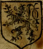Picture 138 of 709 from Le jardin d'armoiries : contenant les armes de plusieurs nobles royaumes & maisons de Germanie Inferieure: oeuvre autant nouveau, que proufitable à tous amateurs du noble exercice d'armes. Den boomagert der wapenen, inhoudende wapenen van vele edele huysen van dese Nederlanden, en andere onliggende .. (1567), leaf 99