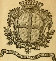 An illustration from Le jardin des racines greques : mises en vers François. Avec vn traitté des prépositions, & autres particules indeclinables, et un recueil alphabetique des mots François tirez de la langue greque, soit par allusion, soit par étymologie (1674)