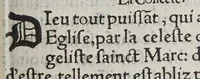 An illustration from Le liure des prieres communes, de l'administration des sacremens & autres ceremonies en l'Eglise d'Angelterre. (1553)