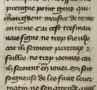 An illustration from Le livre des trois vertus