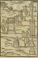 An illustration from Le machine : volume nuouo et di molto artificio da fare effetti marauigliosi tanto spiritali quanto di animale operatione arichito di bellissime figure conle dichiarationi a ciascuna di esse in lingua uolgare et latina (1629)