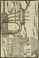 An illustration from Le machine : volume nuouo et di molto artificio da fare effetti marauigliosi tanto spiritali quanto di animale operatione arichito di bellissime figure conle dichiarationi a ciascuna di esse in lingua uolgare et latina (1629)