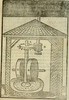 An illustration from Le machine : volume nuouo et di molto artificio da fare effetti marauigliosi tanto spiritali quanto di animale operatione arichito di bellissime figure conle dichiarationi a ciascuna di esse in lingua uolgare et latina (1629)
