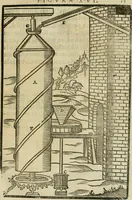 An illustration from Le machine : volume nuouo et di molto artificio da fare effetti marauigliosi tanto spiritali quanto di animale operatione arichito di bellissime figure conle dichiarationi a ciascuna di esse in lingua uolgare et latina (1629)