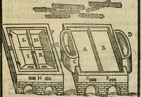 An illustration from Le machine : volume nuouo et di molto artificio da fare effetti marauigliosi tanto spiritali quanto di animale operatione arichito di bellissime figure conle dichiarationi a ciascuna di esse in lingua uolgare et latina (1629)