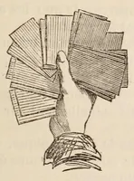 An illustration from Le magicien des salons, ou, Le diable couleur de rose : recueil nouveau de tours d'escamotage, de physique amusante, de chimie récréative, de tours de cartes, magie blanche, etc., etc. (1873)
