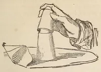 An illustration from Le magicien des salons, ou, Le diable couleur de rose : recueil nouveau de tours d'escamotage, de physique amusante, de chimie récréative, de tours de cartes, magie blanche, etc., etc. (1873)