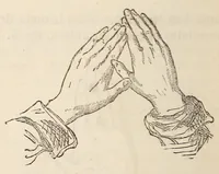 An illustration from Le magicien des salons, ou, Le diable couleur de rose : recueil nouveau de tours d'escamotage, de physique amusante, de chimie récréative, de tours de cartes, magie blanche, etc., etc. (1873)