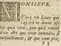 An illustration from Le maistre d'hostel : qui apprend l'ordre de bien seruir sur table & d'y ranger les seruices : ensemble le sommelier, qui enseigne la maniere de bien plier le linge en plusieurs figures : et à faire toutes sortes de confitures, tant seiches que liquides : comme aussi toutes sortes de dragées, & autres gentillesses fort vtiles à tout le monde : auec vne table alphabetique des matieres qui sont traittées dans ce liure (1659)