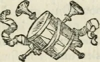 An illustration from Le manuel des artistes et des amateurs, ou, Dictionnaire historique et mythologique des emblêmes, allégories, énigmes, devises, attributs & symboles, relativement au costûme, aux murs, aux usages & aux cérémonies : contenant tous les caractères distinctifs & l'explication de chaque sujet naturel ou moral, sacré ou profane, historique ou fabuleux, dont on peut faire usage dans la poésie, la peinture, la sculpture, l'architecture, le dessin, l'ornement & la décoration, &c. : ouvrage utile aux poëtes, aux artistes & aux amateurs des beaux arts (1770)