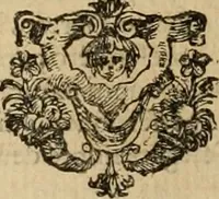 An illustration from Le marauiglie dell'arte, ouero, Le vite de gl'illustri pittori veneti, e dello stato : oue sono raccolte le opere insigni, i costumi, & i ritratti loro : con la narratione delle historie, delle fauole, e delle moralità da quelli dipinte (1648)
