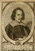 An illustration from Le marauiglie dell'arte, ouero, Le vite de gl'illustri pittori veneti, e dello stato : oue sono raccolte le opere insigni, i costumi, & i ritratti loro : con la narratione delle historie, delle fauole, e delle moralità da quelli dipinte (1648)