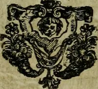 An illustration from Le marauiglie dell'arte, ouero, Le vite de gl'illustri pittori veneti, e dello stato : oue sono raccolte le opere insigni, i costumi, & i ritratti loro : con la narratione delle historie, delle fauole, e delle moralità da quelli dipinte (1648)