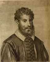 An illustration from Le marauiglie dell'arte, ouero, Le vite de gl'illustri pittori veneti, e dello stato : oue sono raccolte le opere insigni, i costumi, & i ritratti loro : con la narratione delle historie, delle fauole, e delle moralità da quelli dipinte (1648)