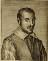 An illustration from Le marauiglie dell'arte, ouero, Le vite de gl'illustri pittori veneti, e dello stato : oue sono raccolte le opere insigni, i costumi, & i ritratti loro : con la narratione delle historie, delle fauole, e delle moralità da quelli dipinte (1648)
