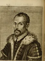 An illustration from Le marauiglie dell'arte, ouero, Le vite de gl'illustri pittori veneti, e dello stato : oue sono raccolte le opere insigni, i costumi, & i ritratti loro : con la narratione delle historie, delle fauole, e delle moralità da quelli dipinte (1648)
