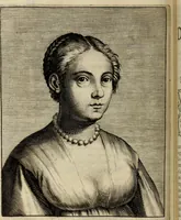 An illustration from Le marauiglie dell'arte, ouero, Le vite de gl'illustri pittori veneti, e dello stato : oue sono raccolte le opere insigni, i costumi, & i ritratti loro : con la narratione delle historie, delle fauole, e delle moralità da quelli dipinte (1648)