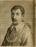 An illustration from Le marauiglie dell'arte, ouero, Le vite de gl'illustri pittori veneti, e dello stato : oue sono raccolte le opere insigni, i costumi, & i ritratti loro : con la narratione delle historie, delle fauole, e delle moralità da quelli dipinte (1648)