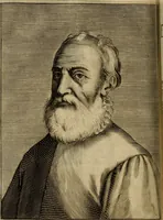 An illustration from Le marauiglie dell'arte, ouero, Le vite de gl'illustri pittori veneti, e dello stato : oue sono raccolte le opere insigni, i costumi, & i ritratti loro : con la narratione delle historie, delle fauole, e delle moralità da quelli dipinte (1648)