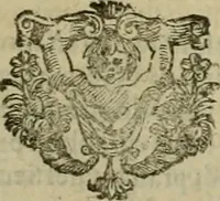 An illustration from Le marauiglie dell'arte, ouero, Le vite de gl'illustri pittori veneti, e dello stato : oue sono raccolte le opere insigni, i costumi, & i ritratti loro : con la narratione delle historie, delle fauole, e delle moralità da quelli dipinte (1648)