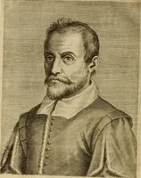 An illustration from Le marauiglie dell'arte, ouero, Le vite de gl'illustri pittori veneti, e dello stato : oue sono raccolte le opere insigni, i costumi, & i ritratti loro : con la narratione delle historie, delle fauole, e delle moralità da quelli dipinte (1648)