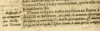 An illustration from Le mercure françois, ou, La suitte de l'histoire de la paix. : Commençant l'an M. D.CV. pour suitte du septenaire du D. Cayer, & finissant au sacre du tres-Chrestien roy de France & de Nauarre Loys XIII. [i.e. Cayet. From 1605 to 1635 by J. and E. Richer, and continued to 1644 by J. Renaudot] (1611)