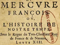 An illustration from Le mercure françois, ou, La suitte de l'histoire de la paix. : Commençant l'an M. D.CV. pour suitte du septenaire du D. Cayer, & finissant au sacre du tres-Chrestien roy de France & de Nauarre Loys XIII. [i.e. Cayet. From 1605 to 1635 by J. and E. Richer, and continued to 1644 by J. Renaudot] (1611)