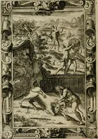 An illustration from Le metamorfosi di Ovidio (1584)