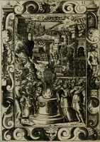 An illustration from Le metamorfosi di Ovidio (1584)