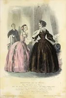 An illustration from Le moniteur de la mode : journal du monde élégant (1851)