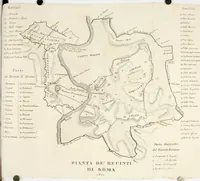 Picture 3 of 34 from Le mura di Roma (1820), leaf 419