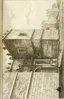 An illustration from Le mura di Roma (1820)